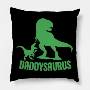 Daddysaurus Daddy Funny Dinosaur t Rex Lover Dad Fathers Day Gift Idea Pillow