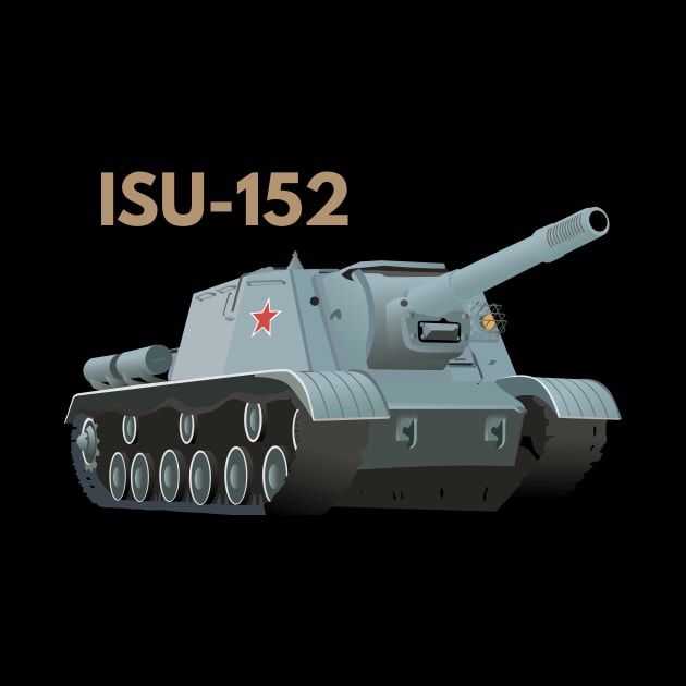 ISU-152 Soviet WW2 Tank Destroyer by NorseTech