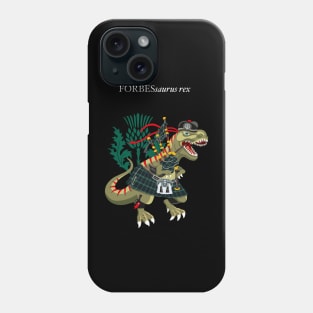 Clanosaurus Rex FORBESsaurus rex Plaid Forbes Scotland Ireland Family Tartan Phone Case