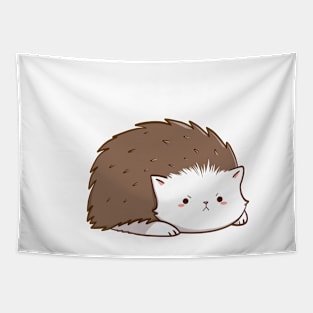 PorCATpine - Cat and Porcupine Tapestry