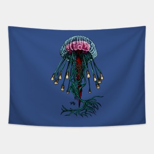 Vagus Nerve Jellyfish & Teeth! Tapestry