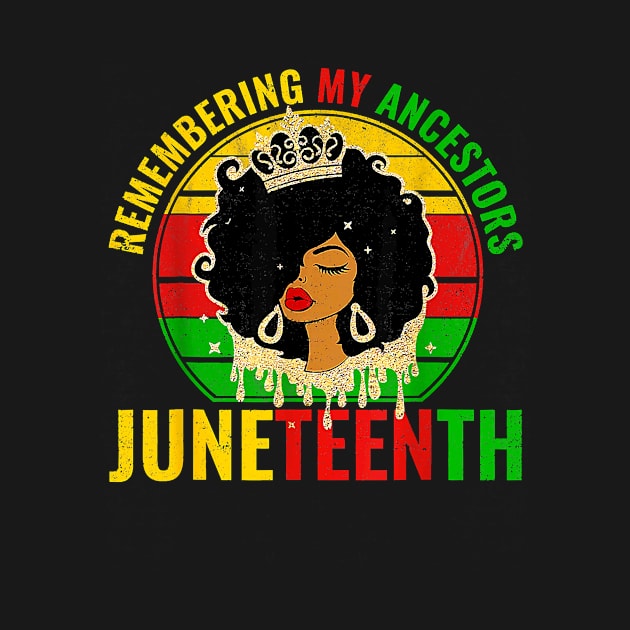 Juneteenth shirt women African American black Women 1865 by Madridek Deleosw