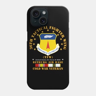 36th Tactical Fighter Wing - Bitberg AB - Cold War Vet Phone Case