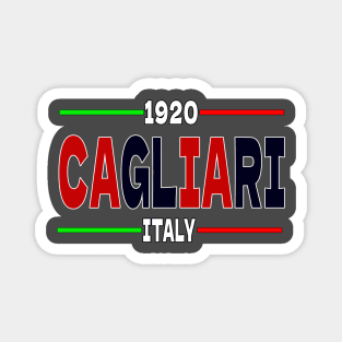 Cagliari Italy 1920 Classic Magnet