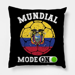 Ecuador World Cup Pillow