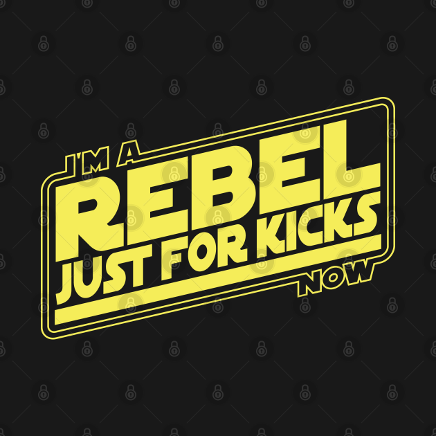 Just for Kicks Rebel Alliance TShirt TeePublic