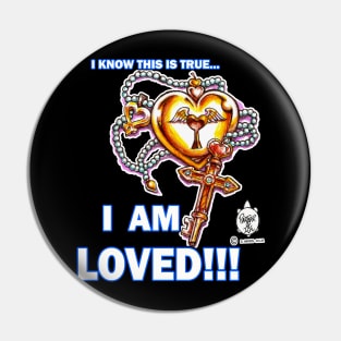 I AM LOVED (LOCKET AND KEY) Pin