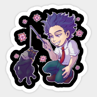 Shinsou Hitoshi Stickers Teepublic