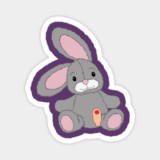 Stoma bunny (stoma with bag) Magnet