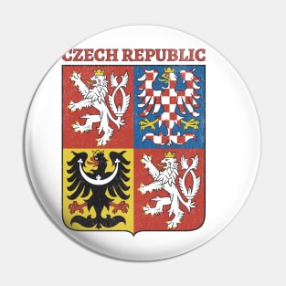 Czech Coat of Arms Pin