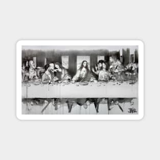 Detail study of The Last Supper after Da Vinci Magnet