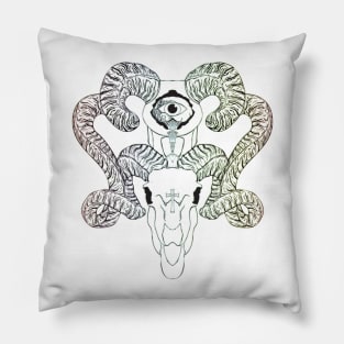 Tripping Ram Pillow