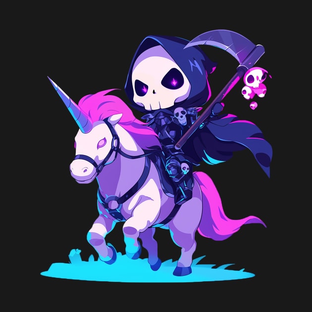 reaper ride unicorn by StevenBag