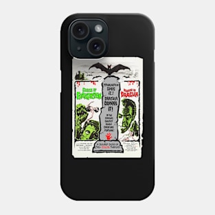 Curse of Frankenstein & Horror Of Dracula 1 Phone Case