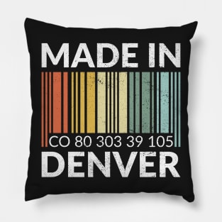 Made in Denver Pillow