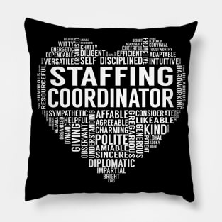 Staffing Coordinator Heart Pillow