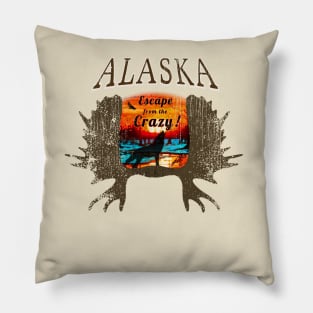 ALASKA, Escape from the CRAZY! Pillow