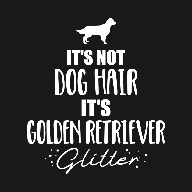 It's not dog hair, it's Golden Retriever glitter by Designzz