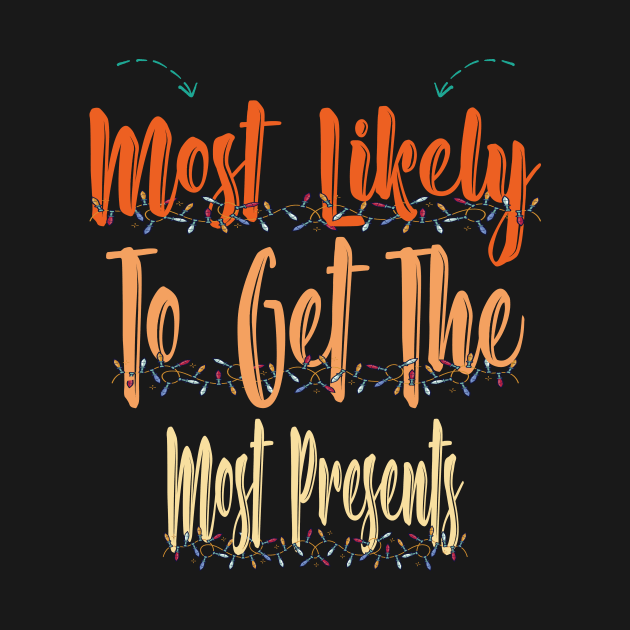 Most Likely To Get The Most Presents by Officail STORE