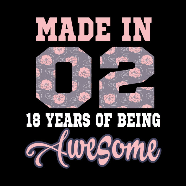 Made in 02..18 years of being awesome..18th birthday gift idea by DODG99