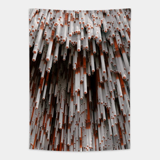 Mom, i think it's raining cigarettes Tapestry by frenerdesign