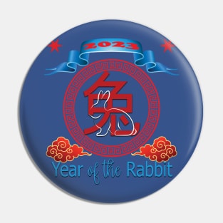 2023 Year of the Rabbit Pin