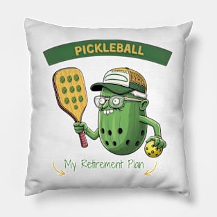 Pickleball My Retirement Plan Pickleball Paddle Pillow