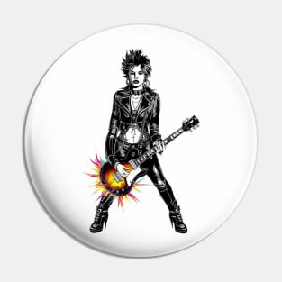 ROCK STAR Pin