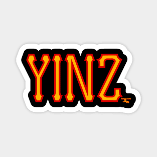 Homegrown Yinz Font Magnet