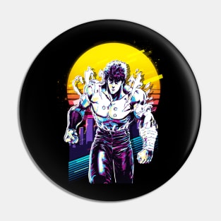 Kenshiro's Vengeance Fist Of The North Star's Intense Action Pin