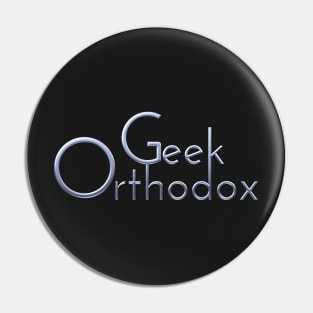 Geek Orthodox Pin