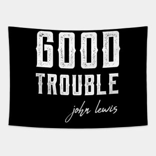 Good Trouble black lives matter Tapestry