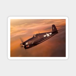 F6F HellCat Magnet