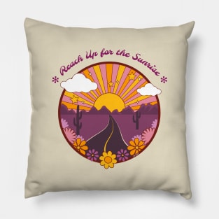 Reach Up for the Sunrise Pillow