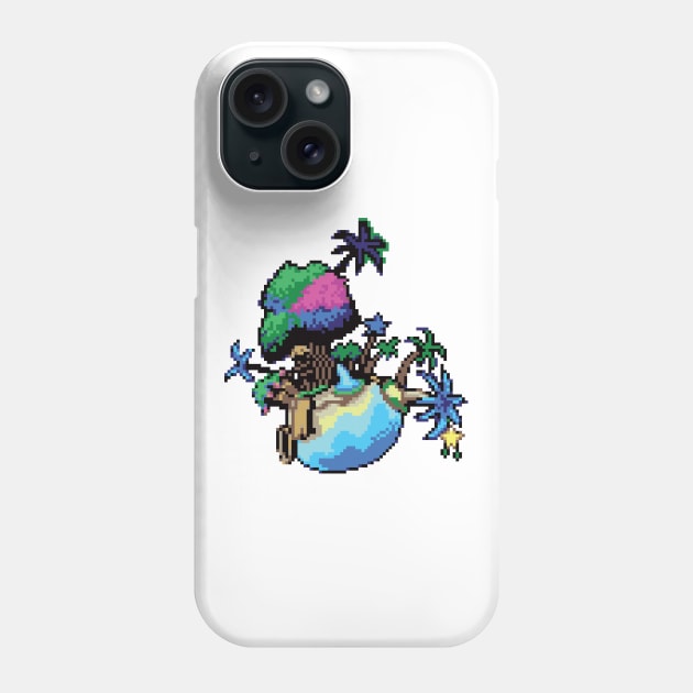 Destiny Islands Pixel Art Phone Case by inotyler