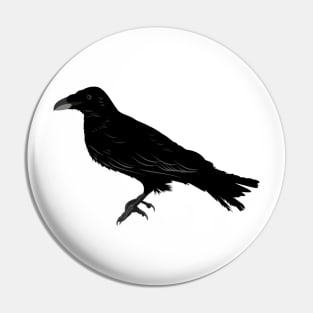 Fish Crow Pin