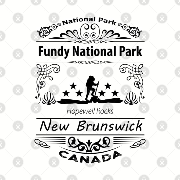 Fundy National Park Canada souvenir travel by artsytee