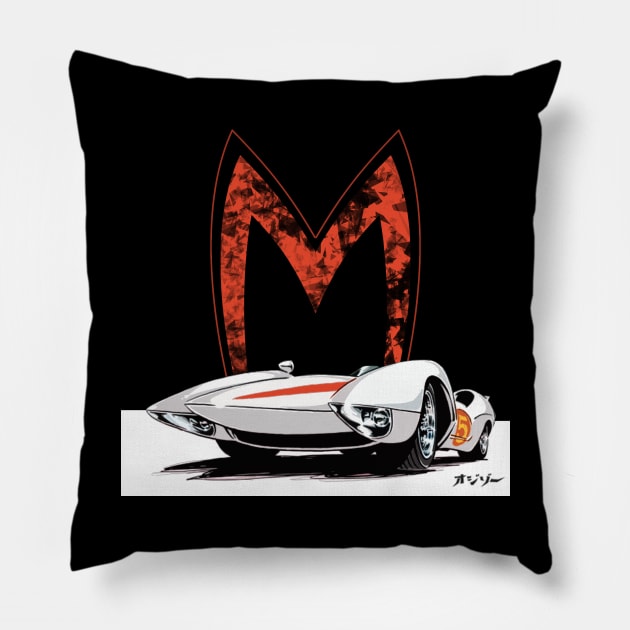 speed racer x Pillow by aldistar