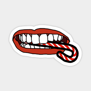 Candy Cane is Food says Mouth Magnet