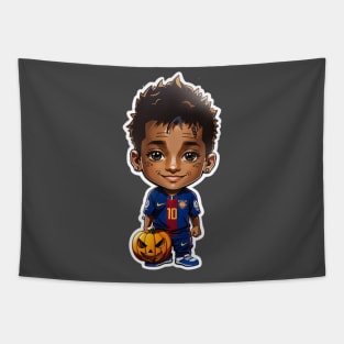 Neymar fan tee halloween Tapestry