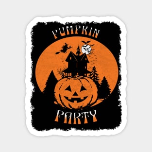 Pumpkin Party - Halloween Magnet