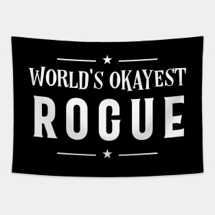 World's Okayest Rogue Roleplaying Addict - Tabletop RPG Vault Tapestry