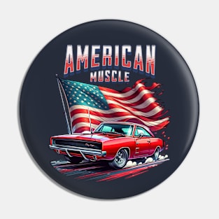 American Muscle Cars 1968 Dodge Charger Pin