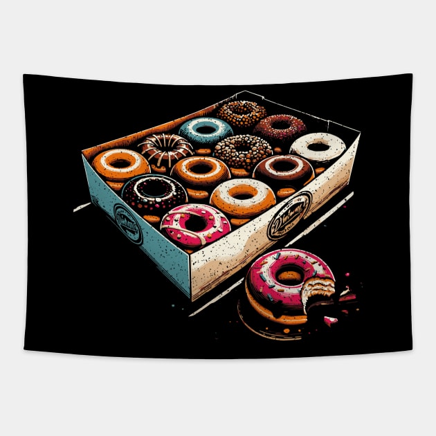 Comfort Food (Donuts) Tapestry by JSnipe