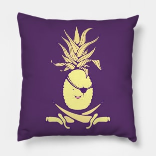 Pineapple Pirate Flag Pillow