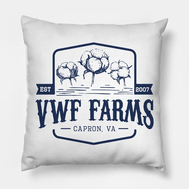 VWF Farms Pillow by HIDENbehindAroc