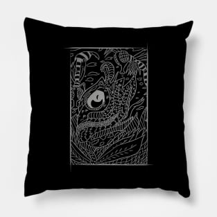 Monster Fly Flower Trap Pillow