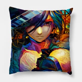 Colorful Little monster Pillow