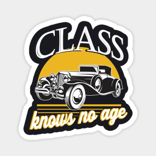 Oldtimer Classic Car retro Vehicle Magnet