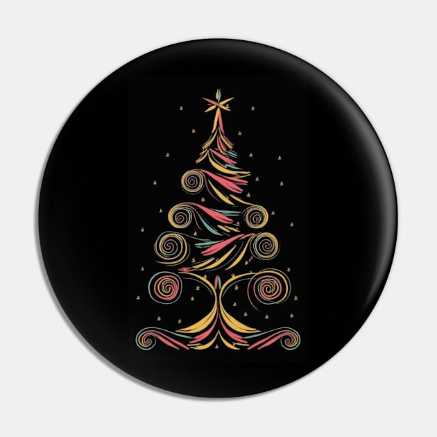 Christmas tree Pin by Word and Saying